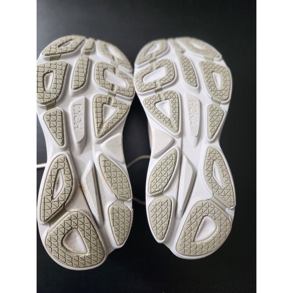 Hoka Bondi 8 Men's Running Shoes Light Beige Cream Size 13D - Picture 7 of 9
